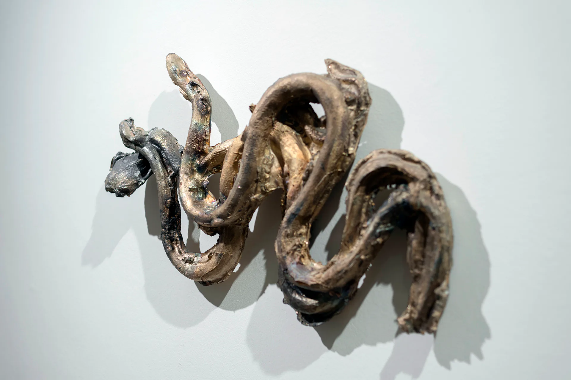 Snake III. — bronz, 2021